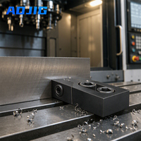 Hochbelastbare Flachspannplatten-Set, Plattenklemmen-Befestigungskit für T-Nut CNC-Fräsmaschinentisch