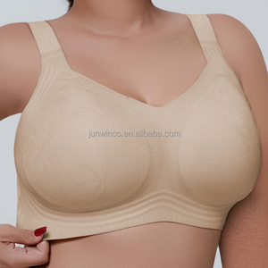 Reggiseno Jacquard a Tripla Sollevazione Extra Inclusivo, Copertura Totale, Comfort e Supporto per Donne Plus-Size - Product Image 1