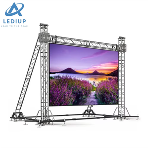 แผงไฟ LED กลางแจ้งฟีดโซเชียลแบบเรียลไทม์สำหรับงานแถลงข่า<span class=keywords><strong>ว</strong></span>และงานสื่อเช่ากลางแจ้ง - Product Image 3