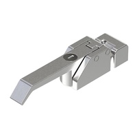 Loquet de porte à compression en alliage de zinc noir thermolaqué BAOTAI A7 DK615 FS3042, certifié RoHS, MOQ 100 pièces