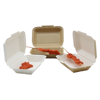Entièrement automatique à emporter papier kraft de qualité alimentaire burger gâteau doner nourriture déjeuner emballage boîte prix de la machine