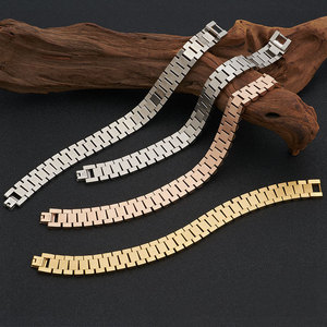 Bracelet jonc géométrique tendance en <span class=keywords><strong>acier</strong></span> titane, réglable, de luxe, chaîne solide 10/<span class=keywords><strong>12</strong></span> <span class=keywords><strong>mm</strong></span>, accessoires pour homme, anniversaire - Product Image 5