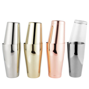 Coctelera <span class=keywords><strong>Boston</strong></span> de Acero Inoxidable Resistente, Herramientas de Bar para Bebidas Perfectas - Product Image 4