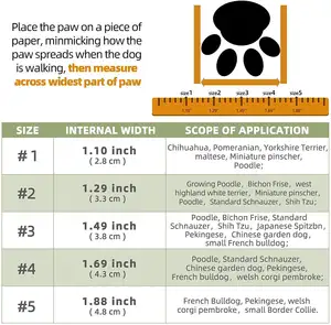 Zyzpet 4 Stuks Schoenen Voor Huisdieren Ademende Waterdichte Hondenwandelschoenen Hondenlaarzen Siliconen Hondenschoen