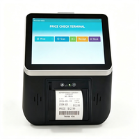 Lecteur de codes QR tout-en-un de 8 pouces avec imprimante, scanner NFC et fonction de vérification des prix
