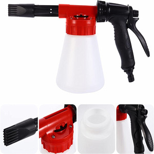 Bomba de espuma Blaster Presión manual Rociador de espuma de nieve Rociador de agua, Rociador de jabón presurizado manual Cañón de espuma <span class=keywords><strong>Lavado</strong></span> de autos - Product Image 2