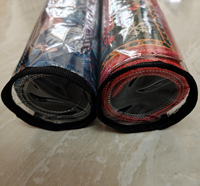 Tubes de rangement durables en PVC souple transparent de 35 pouces pour tapis de mahjong, sacs suspendus à fermeture éclair avec poignée, organisateur de tapis de table de mahjong