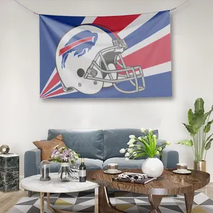 Bandiere della squadra NFL bandiere di bufalo di alta qualità ed economiche personalizzate 100% poliestere 3x5 ft bandiere personalizzate per banconote di bufalo