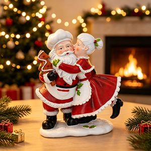 Ornements <span class=keywords><strong>de</strong></span> Noë<span class=keywords><strong>l</strong></span> <span class=keywords><strong>de</strong></span> qualité supérieure pour couple, style chef, figurines <span class=keywords><strong>de</strong></span> Noë<span class=keywords><strong>l</strong></span> en résine pour les beaux-parents - Product Image 1