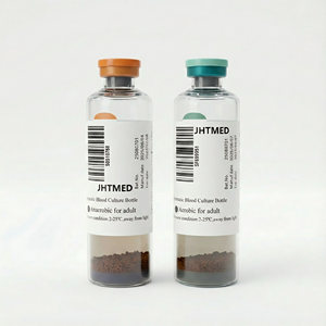 Flacon de milieux de culture sanguine pour microbiologie, pour tests de laboratoire avec types <span class=keywords><strong>a</strong></span>érobies, anaérobies, levures et moisissures, IAST, <span class=keywords><strong>INST</strong></span>, ILYM - Product Image 2