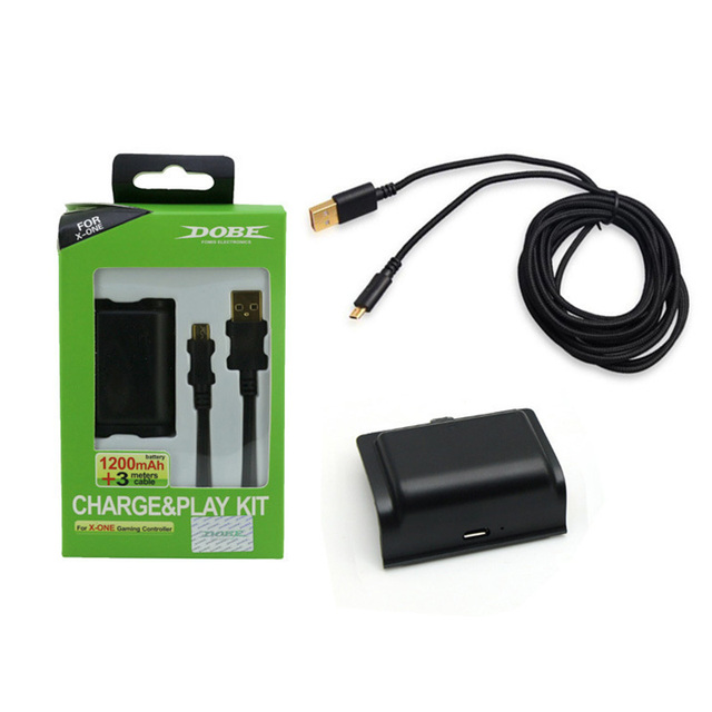 DOBE TYX-689 for Xboxes One Rechargeable Battery Pack 1200mah for Xboxes One Battery