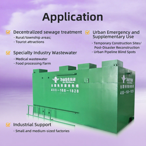 Type haut et bas station d'épuration pour la station d'épuration résidentielle domestique pour la zone rurale - Product Image 6