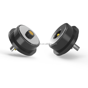 Cao 3A hiện tại từ hút Vòng nối 8mm từ tính sạc đầu với 2pin mùa xuân thiết bị đầu cuối cho các ứng dụng điện - Product Image 1