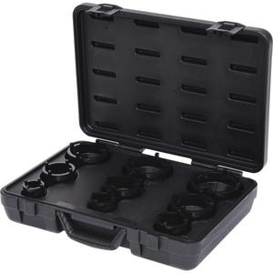 KS TOOLS-450,5000 Juego de llaves para tuercas ranuradas KM, espárragos exteriores (9 piezas)-EAN 4042146412565 VEHÍCULOS PESADOS - Product Image 1