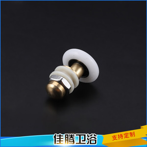 ลูกกลิ้งห้องอาบน้ำไนลอนหนา 6 มม. สำหรับประตูกระจกห้องน้ำแบบเลื่อน - Product Image 3