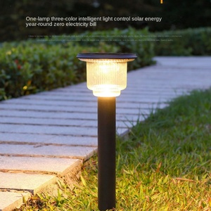 Thanh lịch năng lượng mặt trời Lawn đèn IP65 ngoài trời không thấm nước LED cảm biến chuyển động trang trí chiếu sáng cho vườn biên giới lối đi khu dân cư - Product Image 5