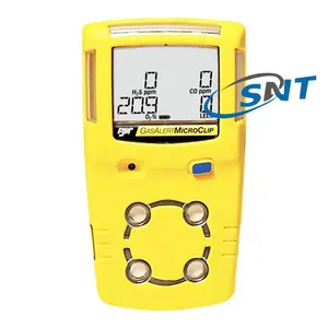 Honeywell BW MicroClip XT H2S O2 LEL CO 4 in 1 Portable Multi-Gas Detector Small Size Air Quality Monitor