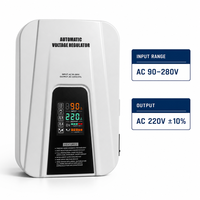 Régulateur de tension de type relais TVR 2000VA, stabilisateur de puissance automatique mural AVR pour congélateur