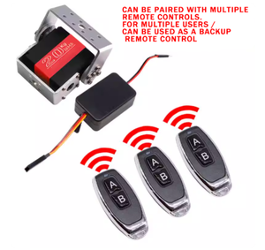 Module <span class=keywords><strong>de</strong></span> commande <span class=keywords><strong>de</strong></span> direction <span class=keywords><strong>miniature</strong></span> sans fil avec télécommande, boutons AB, marche avant et arrière, et tension <span class=keywords><strong>de</strong></span> 5V/8V. - Product Image 3