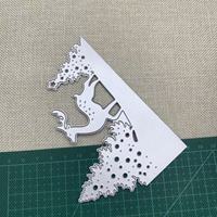 Matrice de découpe en métal pour albums photo DIY, boîtes cadeaux, carton, cartes de vœux, scrapbooking, découpe et gaufrage