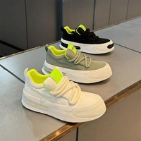 Zapatillas Casuales de Alta Calidad para Hombre, Personalizadas con Punta Cuadrada, para Correr y Baloncesto, con Plantilla de Goma Transpirable