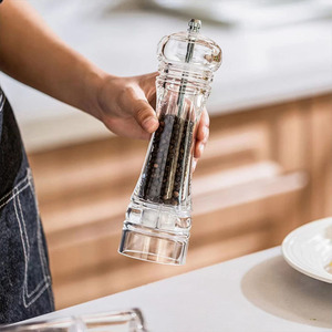 Hyri Outils de cuisine manuels <span class=keywords><strong>Moulin</strong></span> à <span class=keywords><strong>sel</strong></span> <span class=keywords><strong>et</strong></span> à <span class=keywords><strong>poivre</strong></span> en acrylique <span class=keywords><strong>transparent</strong></span> <span class=keywords><strong>Moulin</strong></span> à <span class=keywords><strong>poivre</strong></span> au cumin <span class=keywords><strong>Moulin</strong></span> à <span class=keywords><strong>sel</strong></span> <span class=keywords><strong>et</strong></span> à <span class=keywords><strong>poivre</strong></span> en acrylique - Product Image 2