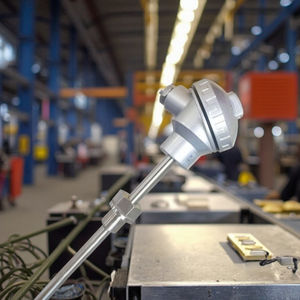 Platina Thermische Weerstand <span class=keywords><strong>Sensor</strong></span> Sensing Zender Sonde Gepantserde Warmte PT100 Temperatuur Zender - Product Image 6