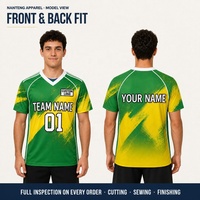 Polo en tricot à col en V pour homme, avec logo appliqué en sublimation intégrale, 100% polyester, innovation personnalisée Nanteng