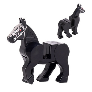 Blocchi da Costruzione Cavallo da Guerra Universale, Stili Multipli, Compatibili con Minifigure, Giocattolo Creativo da Assemblare - Product Image 3