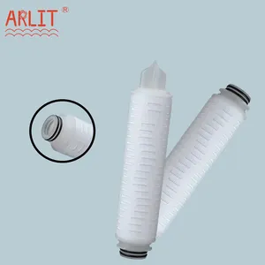 10 inches PP Filter PTFE Hydrophobic Microporous Filter Cartridge For Chemical Industry