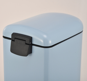 Bidone della spazzatura personalizzato pedale colorato sottile bidone della spazzatura bagno wc in metallo <span class=keywords><strong>10</strong></span> <span class=keywords><strong>litri</strong></span> cestino dei rifiuti - Product Image 5