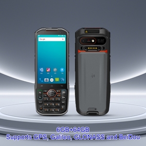 Collecteur de données portable 4G à processeur octa-core haute vitesse, PDA 6G+64G, 5200 mAh avec caméra 20MP, scanner de codes-barres NFC pour l'inventaire en <span class=keywords><strong>d</strong></span>étail - Product Image 3