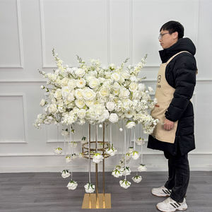 Boule de fleurs fantaisie personnalisable, centre de table et décoration d'événements, boule de fleurs artificielle pour la fête des mères - Product Image 6