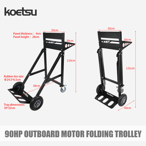 Nouveau chariot pliable KOETSU pour <span class=keywords><strong>moteur</strong></span> <span class=keywords><strong>hors</strong></span>-<span class=keywords><strong>bord</strong></span> 90 CV, <span class=keywords><strong>support</strong></span> de montage d'hélice et présentoir de <span class=keywords><strong>moteur</strong></span> - Product Image 3