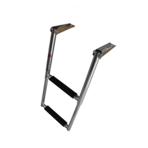 Échelle de bateau pliante portative d'acier inoxydable avec le nouveau type de roulement de condition de caractéristique antidérapante pour le matériel marin de <span class=keywords><strong>piscine</strong></span> - Product Image 4