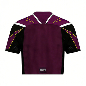 Camiseta de Fútbol Americano Personalizada, Diseño Deportivo Holgado, Malla de Poliéster Sublimada, Ropa Deportiva Transpirable para Hombre - Product Image 2