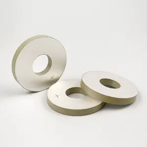 Fornecedor de fábrica anéis de cerâmica ultrassônica do transdutor pzt piezo