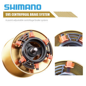 Branzino uno XT 151 150 mulinello da pesca destro/sinistro 7.2:1 4 + 1BB 5.0kg SVS sistema Baitcasting mulinello da pesca shimano - Product Image 4