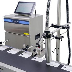 Industries alimentaires et cosmétiques Imprimantes CIJ à jet d'encre continu pour collations Aliments surgelés Boîtes métalliques Bouteille en <span class=keywords><strong>verre</strong></span> PET Date Code barres - Product Image 2
