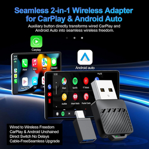 Adaptor CarPlay Nirkabel Apple, Dongle CarPlay, Adaptor iPhone, Adaptor Bluetooth Apple, Dongle USB Nirkabel Apple - Product Image 2