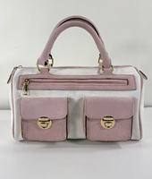 Sac fourre-tout tendance avec logo imprimé vintage, grande capacité, luxe haut de gamme, toile imperméable, léger et pliable