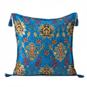 Cushion Cover With Turkish Fabric With Tulip Design From Turkey - Product Image 2