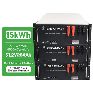 Batterie au lithium 280Ah 15kwh 51.2V pour système solaire à usage domestique - Product Image 1