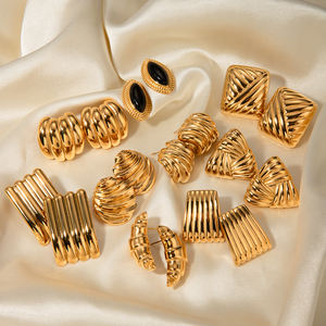 Серьги-подвески из нержавеющей стали - Product Image 3