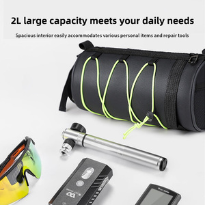 Sac de guidon de vélo Sac avant étanche avec bande réfléchissante - Product Image 4