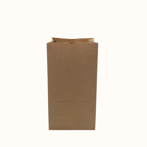 Eco Friendly <b>Brown</b> SOS <b>Paper</b> <b>Bags</b> <b>with</b> Flat Bottom Ideal for Carrying Groceries Food Items and Takeaway Orders in Retail - Product Image 6