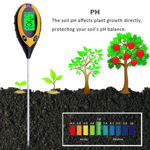 <span class=keywords><strong>Digital</strong></span> 4 em 1 Medidor De Ph De Solo Medidor De Umidade Do Solo Kit De Teste De Planta Testador De Água para Plantas Domésticas - Product Image 5