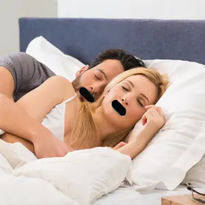 Een H Lipvorm Aangepaste Vorm Betere Slaapband Anti Snurken Neus Poriënstrip Ademhaling Om Te Slapen