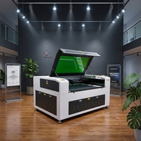 Grande table de travail, machine de gravure laser 1490, découpeuse laser CO2 1400*900mm, fourniture complète de pièces de rechange, assistance technique à vie