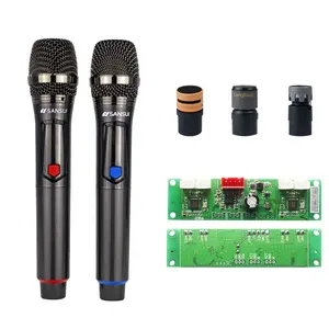 Microphone fm casque sans fil microphone dent bleue caméra cachée avec microphone dispositif d'enregistrement